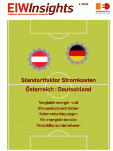 Standortfaktor Stromkosten Titelblatt